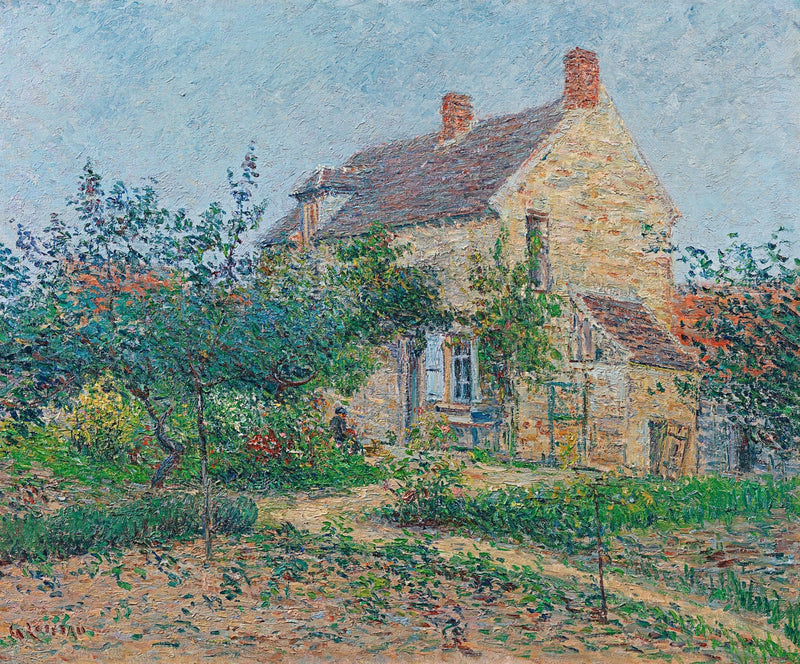 A casa da mãe XIV, Nesles-la-Vallée - Gustave Loiseau