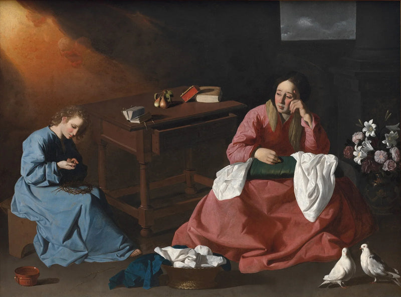 A Casa de Nazaré - Francisco de Zurbarán