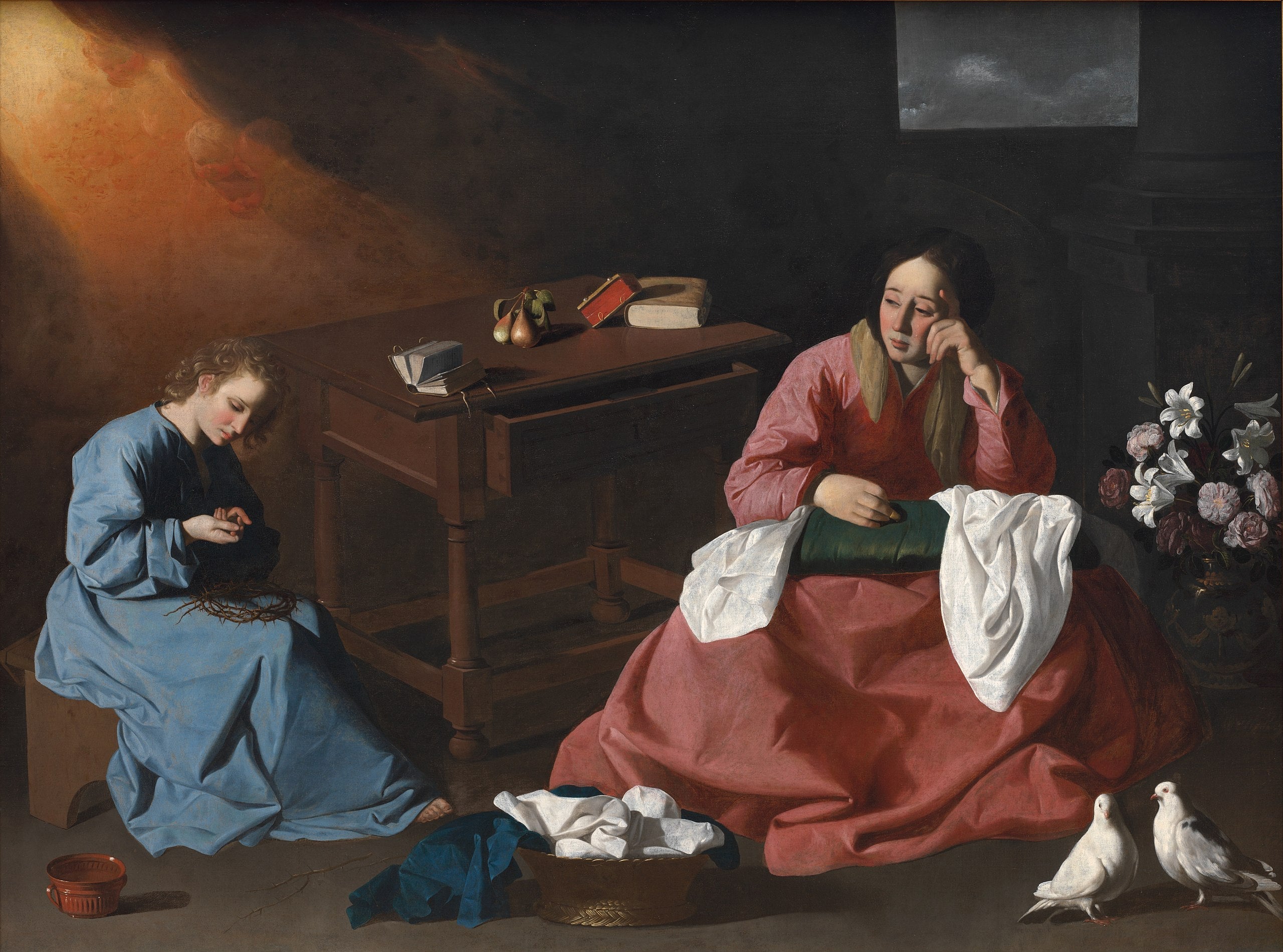 La Maison de Nazareth - Francisco de Zurbarán - Alpha Reproduction