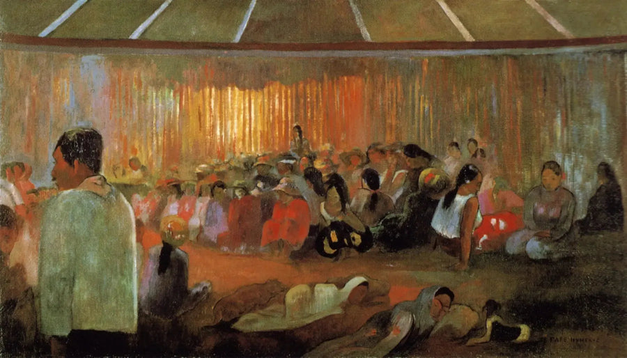 A Casa dos Cânticos - Paul Gauguin
