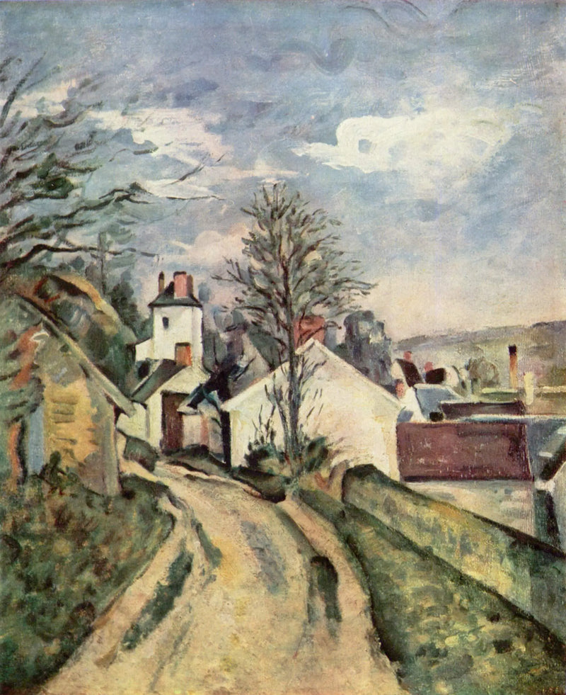 A Casa do doutor Gachet - Paul Cézanne