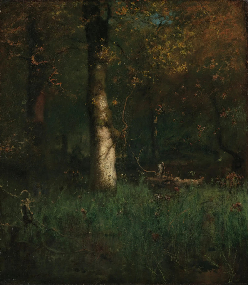 A casa do garça - George Inness