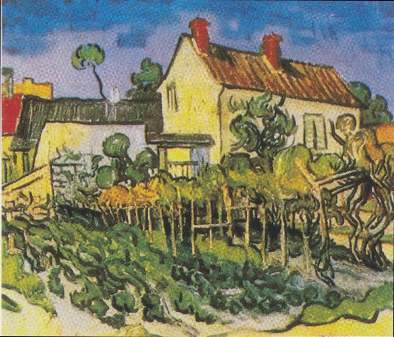 A Casa do Padre Eloi - Vincent van Gogh