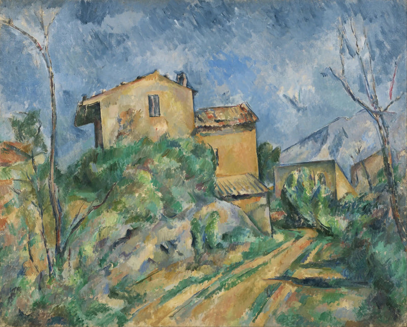 A Casa Maria na estrada do Château Noir - Paul Cézanne