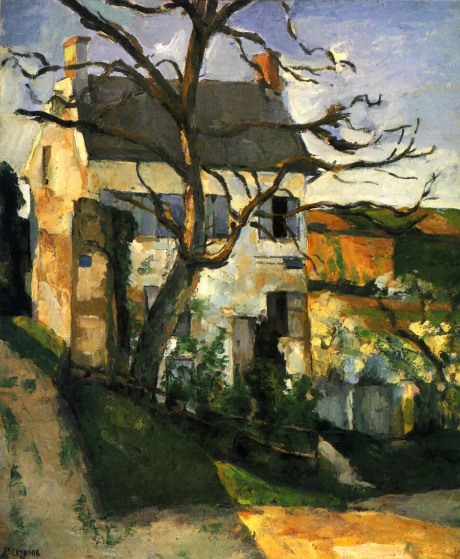 A Casa Rondest, bairro de l'Hermitage, Pontoise - Paul Cézanne