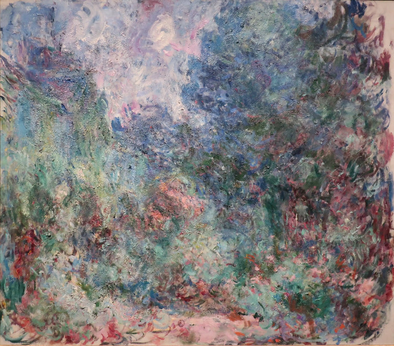 A casa vista do jardim das rosas - Claude Monet