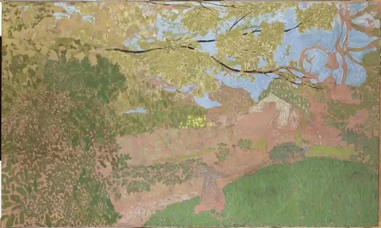 A casinha em Étang-la-Ville - Édouard Vuillard