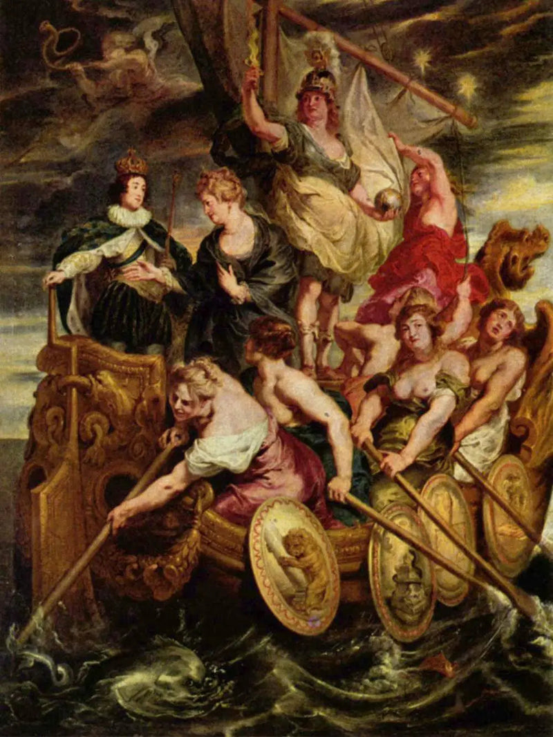 A Maioria de Luís XIII, 20 de outubro de 1614 - Peter Paul Rubens