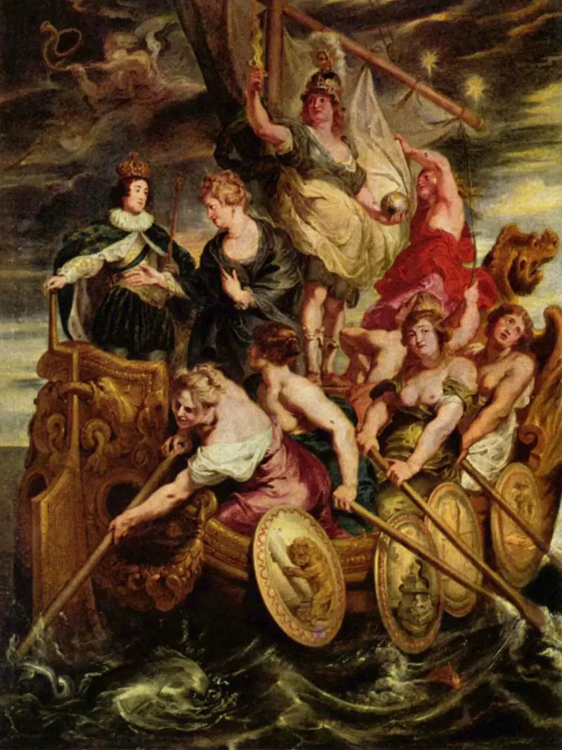 A Maioria de Luís XIII, 20 de outubro de 1614 - Peter Paul Rubens