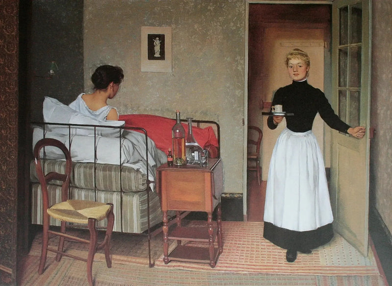 A Doente - Félix Vallotton