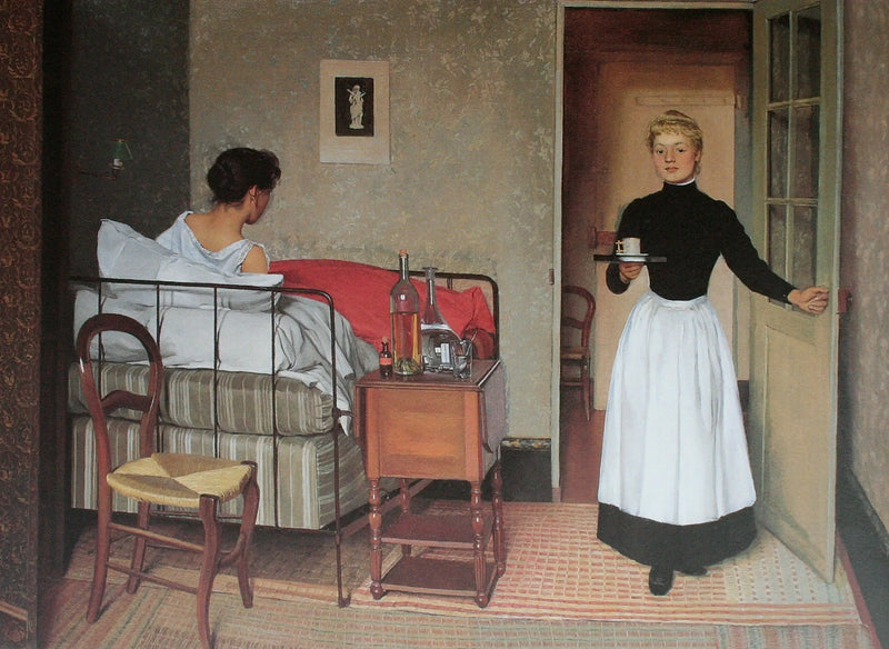 A Doente - Félix Vallotton