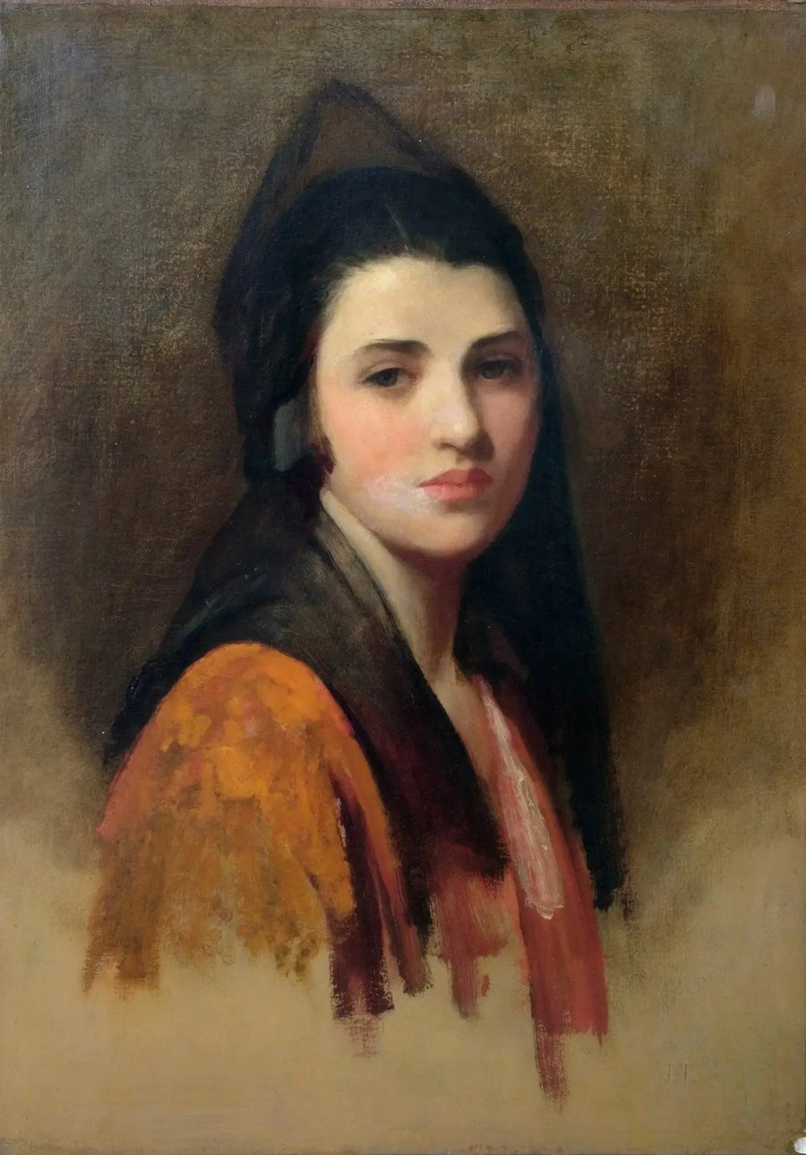 A mantilha - Luke Fildes