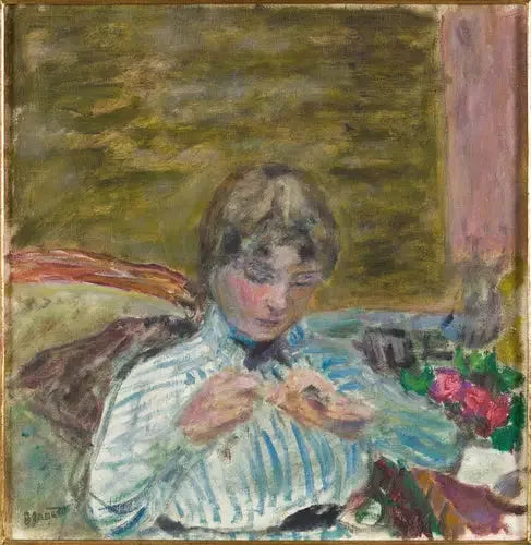 A Manicure - Pierre Bonnard