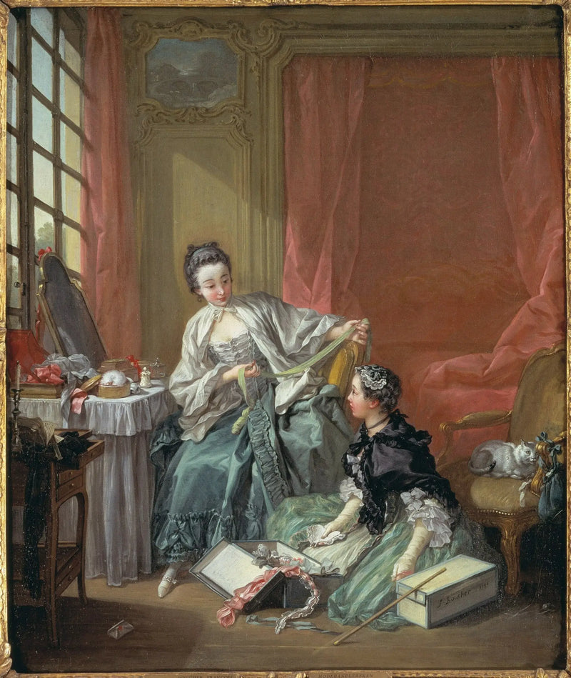 A comerciante de modas - François Boucher