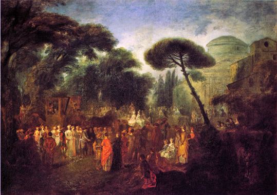 A noiva do vilarejo - Antoine Watteau