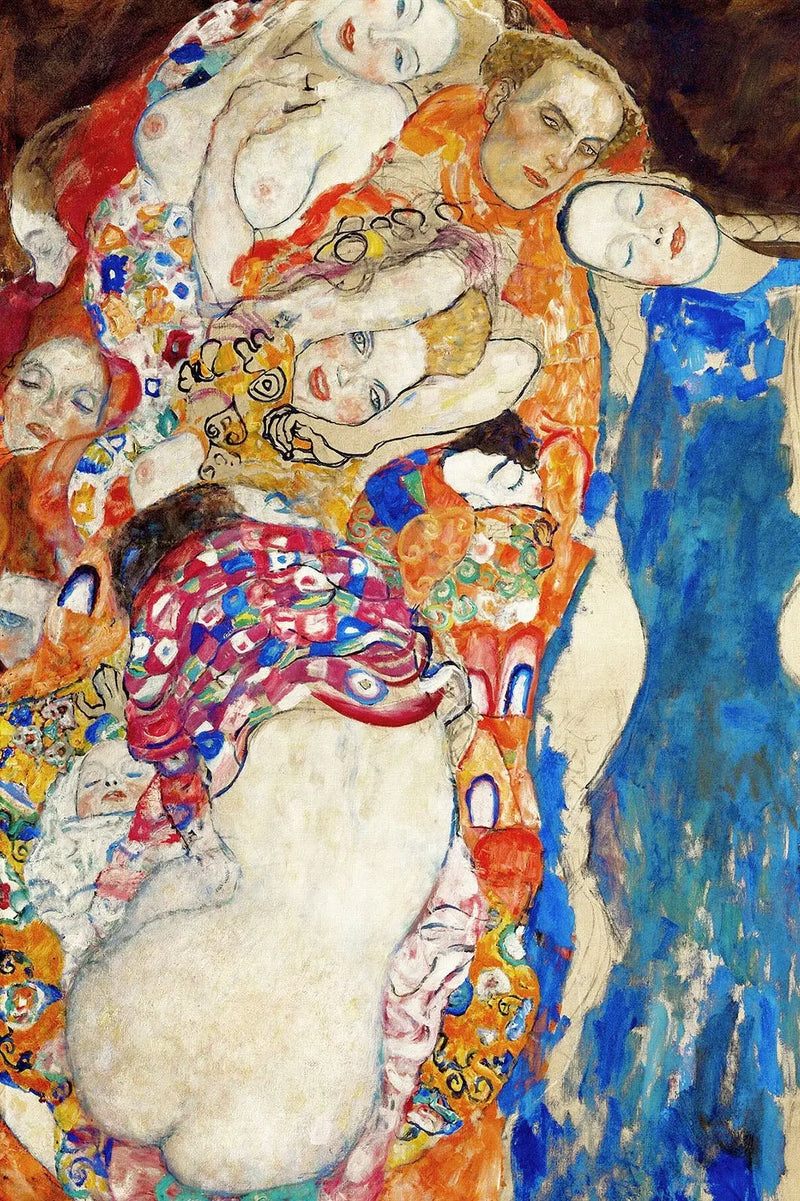👰‍♀️ A Noiva (Detalhe) – Gustav Klimt (1917-1918)
