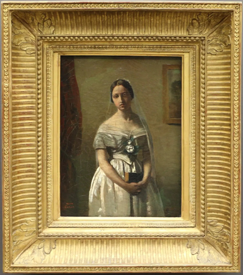 A Noiva - Jean-Baptiste Camille Corot