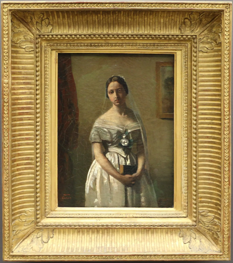 A Noiva - Jean-Baptiste Camille Corot