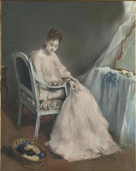 A Manhã Rosa - Eva Gonzalès