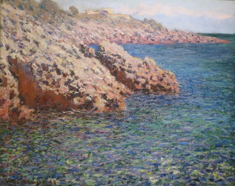 O Mediterrâneo (Cap d'Antibes) - Claude Monet