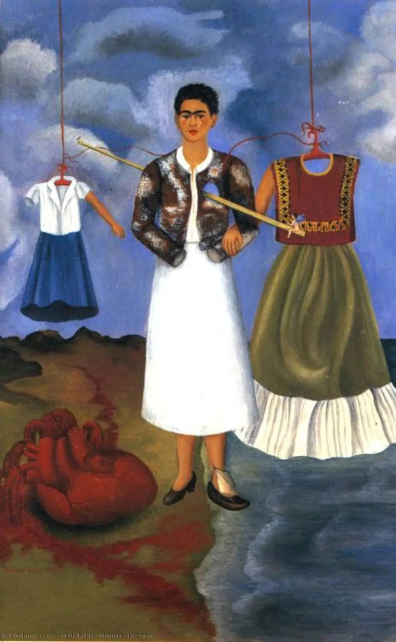 A memória ou o coração - Frida Kahlo