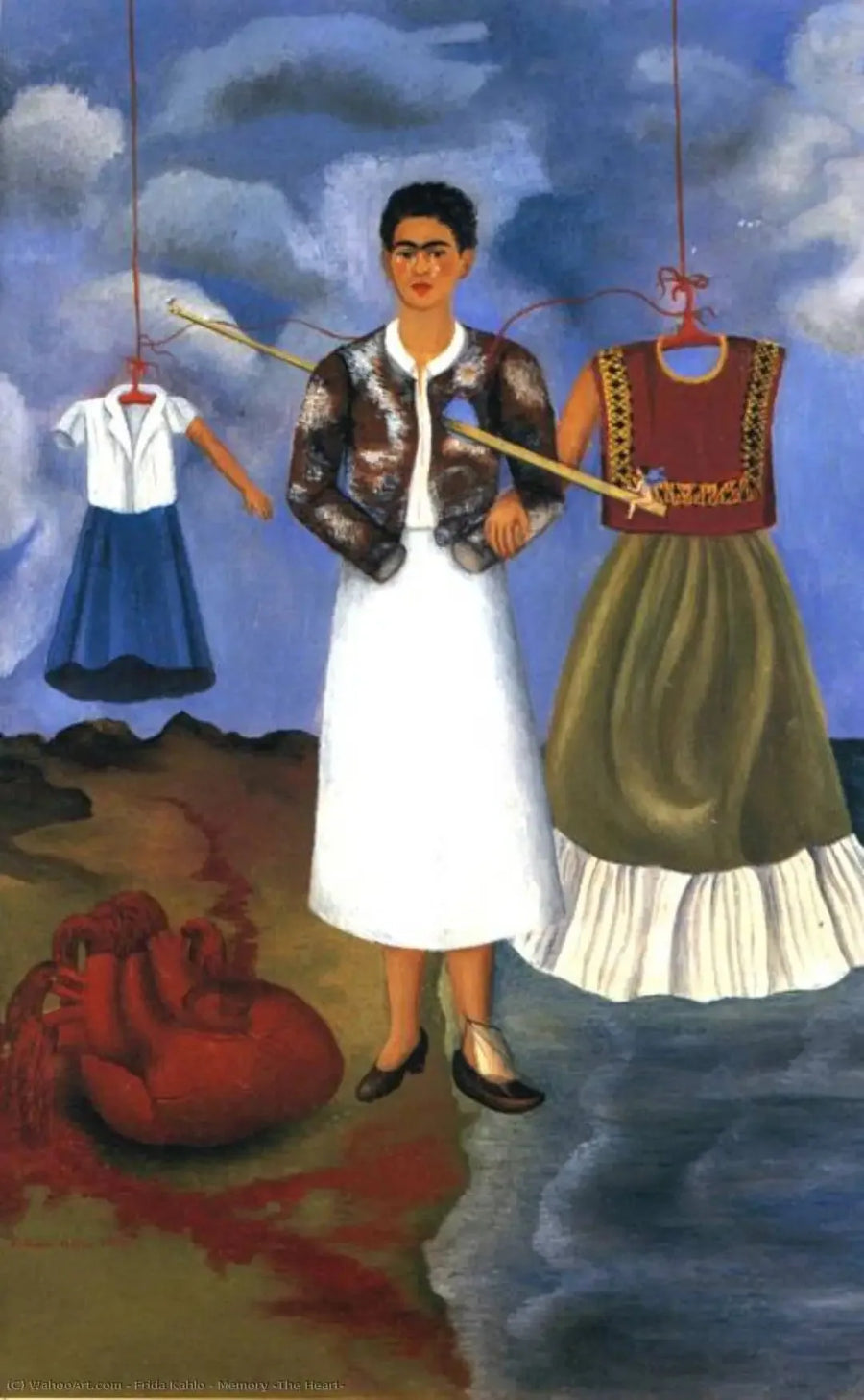 A memória ou o coração - Frida Kahlo
