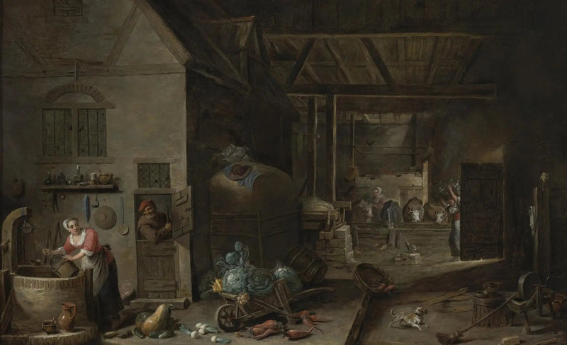 A Empregada Flamenca - David Teniers, o Jovem