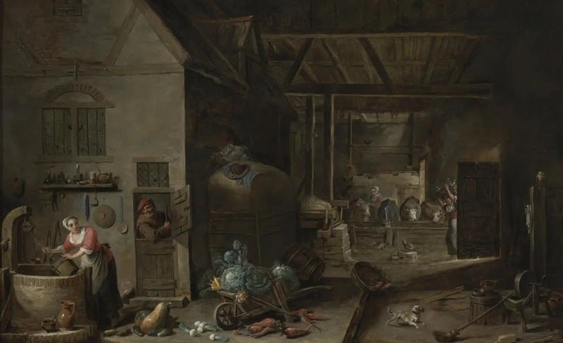 A Empregada Flamenca - David Teniers, o Jovem