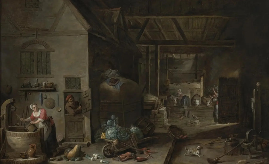 A Empregada Flamenca - David Teniers, o Jovem