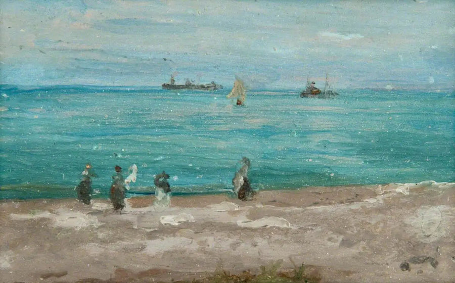 O Mar, Bretanha - James Abbott McNeill Whistler