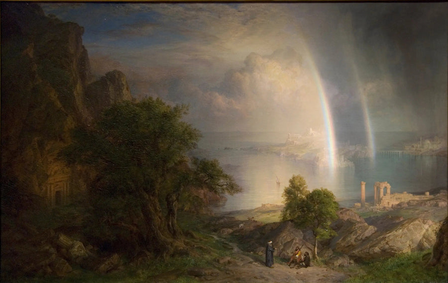 O Mar Egeu - Frederic Edwin Church
