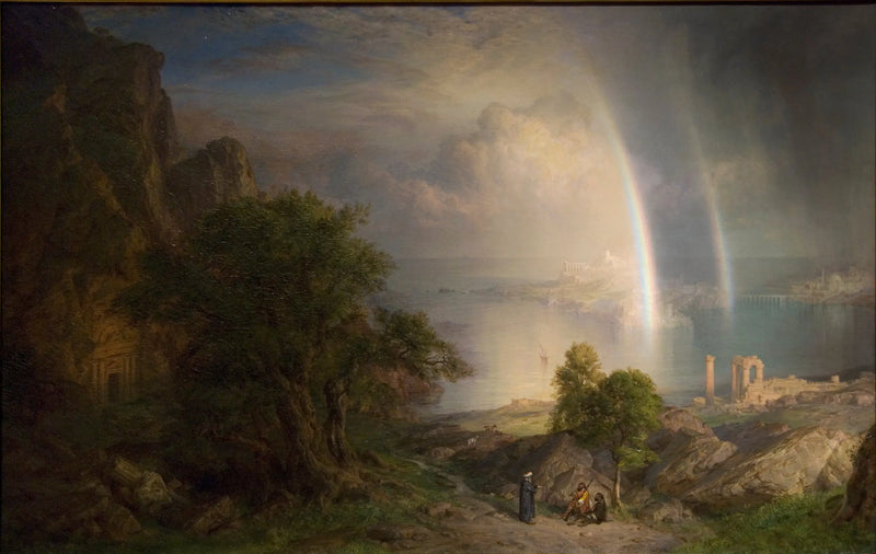 O Mar Egeu - Frederic Edwin Church