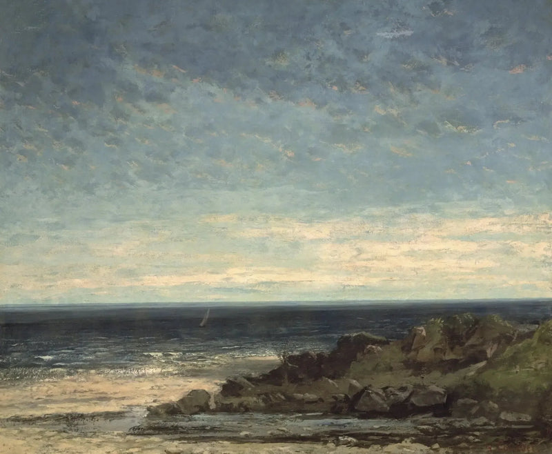 A Mer - Gustave Courbet