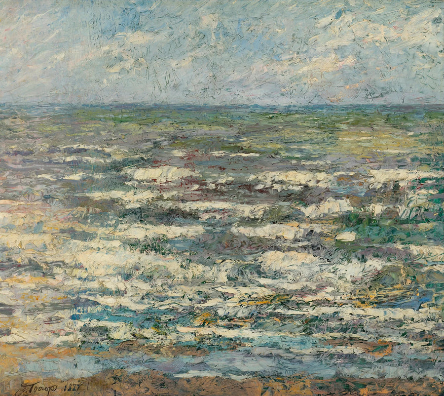 O mar perto de Katwijk - Jan Toorop