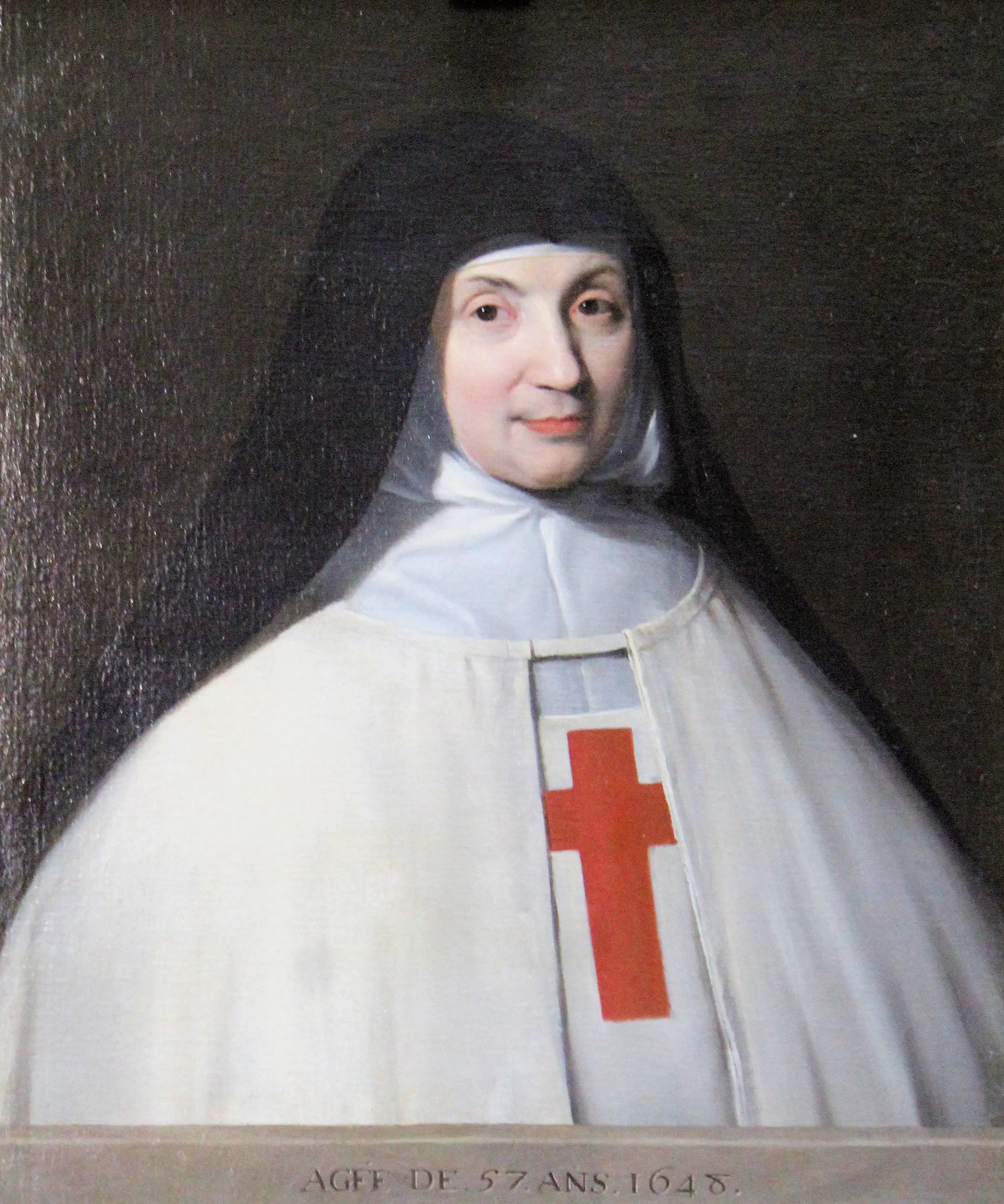 La mère Angélique Arnauld - Philippe de Champaigne - Alpha Reproduction