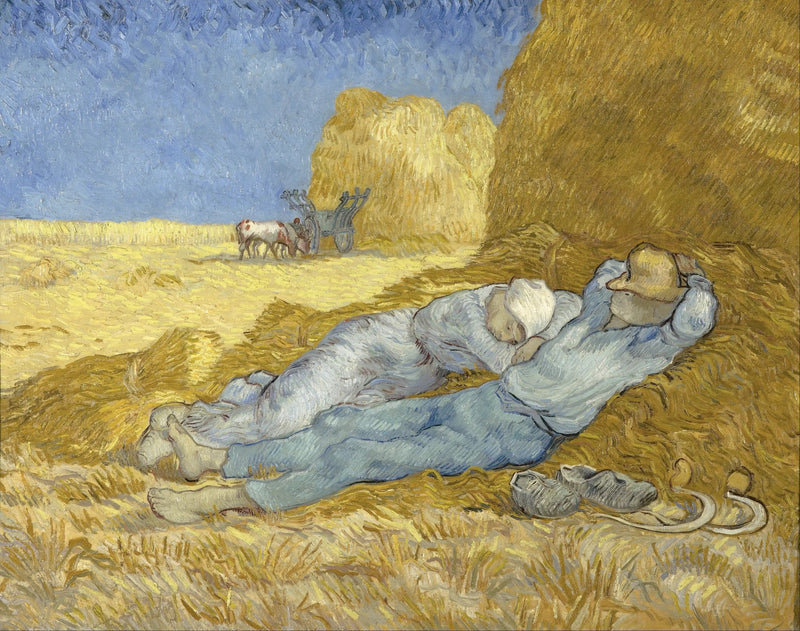 A Méridienne (A soneca) - Vincent van Gogh