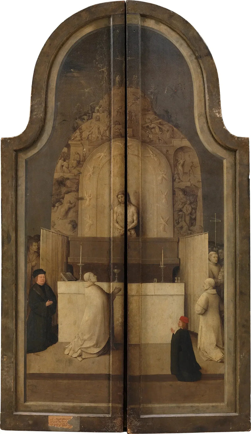 A missa de São Gregório - Hieronymus Bosch