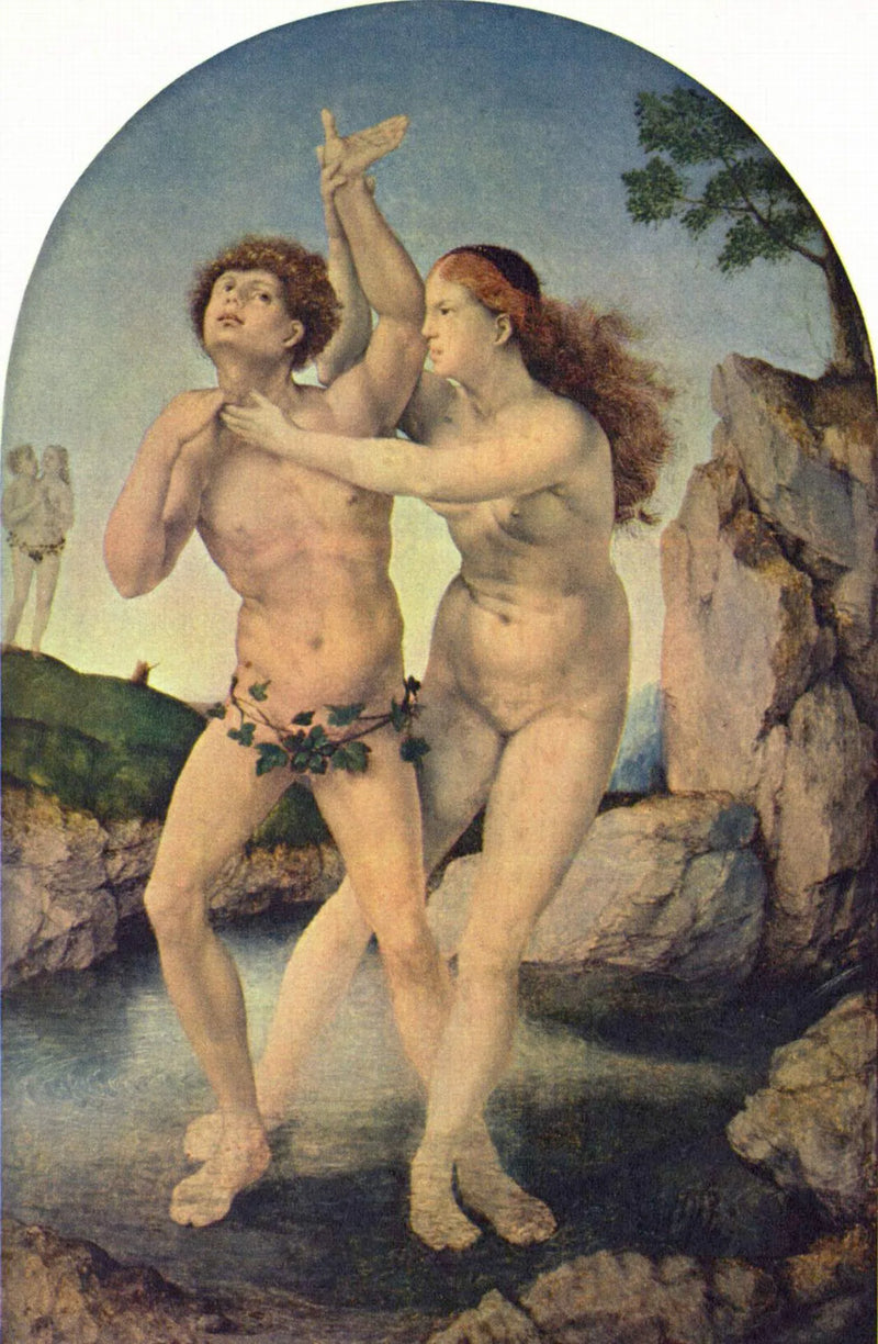 A Metamorfose de Hermaphrodito e Salmacis - Jan Gossaert