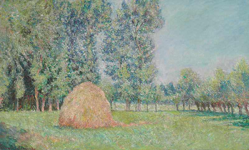 A mó, Planícies dos Ajoux, Giverny - Blanche Hoschede Monet