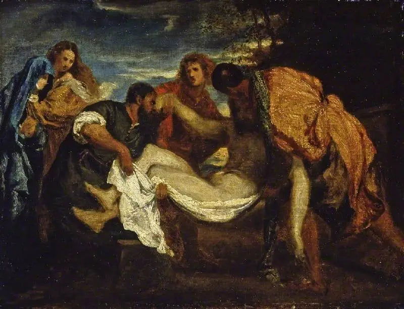 La Mise au tombeau d’après Titien - Henri Fantin-Latour - Alpha Reproduction