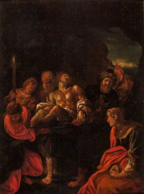 A sepultura de Cristo - Annibale Carracci