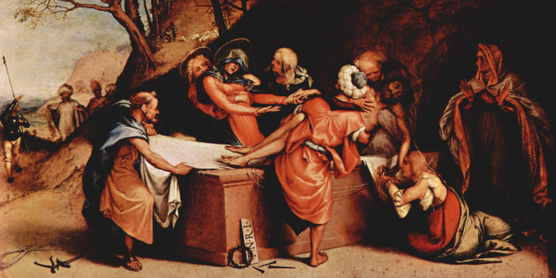 A Sepultura de Cristo (Lotto) - Lorenzo Lotto