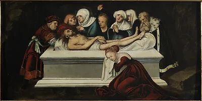 A sepultura de Cristo - Lucas Cranach, o Velho
