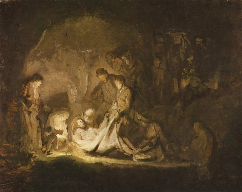 A deposição de Cristo - Rembrandt