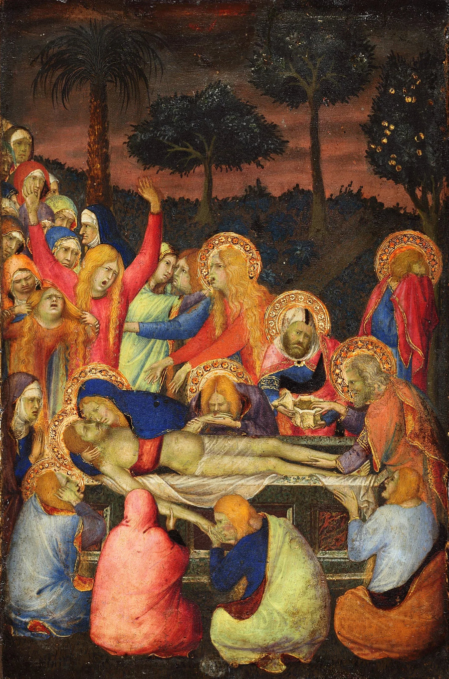 A sepultura de Cristo - Simone Martini