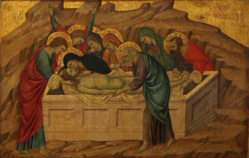 A sepultura de Cristo - Ugolino di Nerio