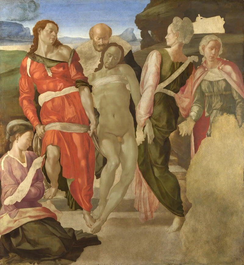 A Colocação no Túmulo - Michelangelo