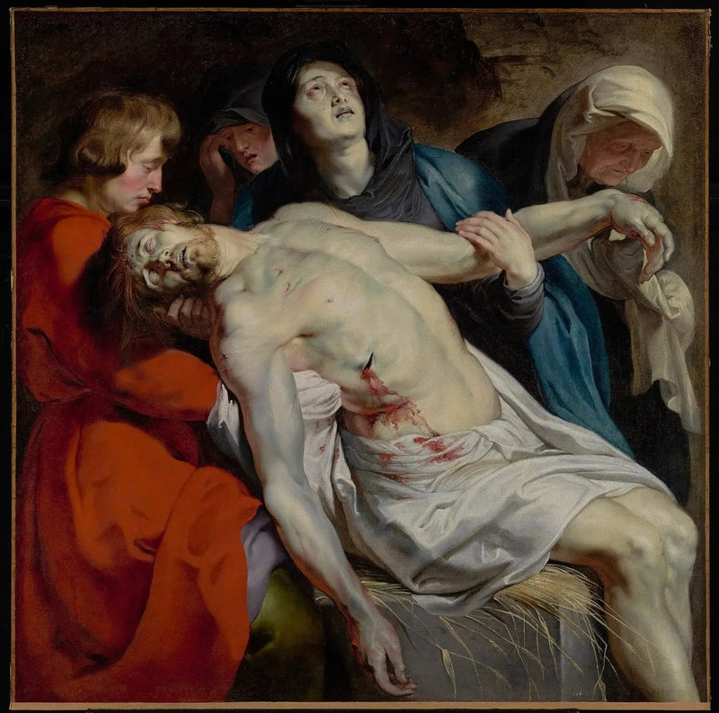 A colocação no túmulo - Peter Paul Rubens