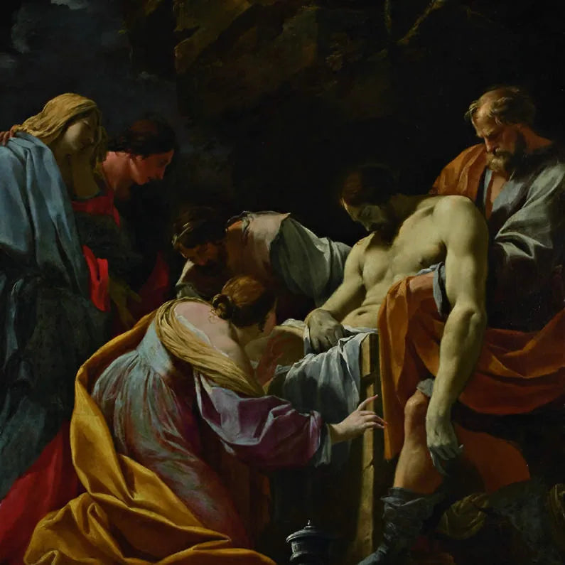 A sepultura - Simon Vouet