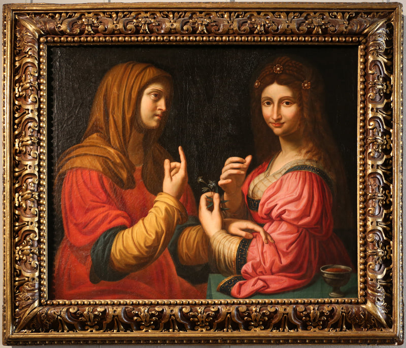 A Modéstia e a Vaidade - Bernardino Luini